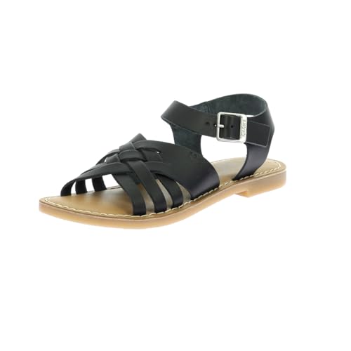 Kickers Damen Kick Ladora Flache Sandale, Schwarz, 36 EU von Kickers