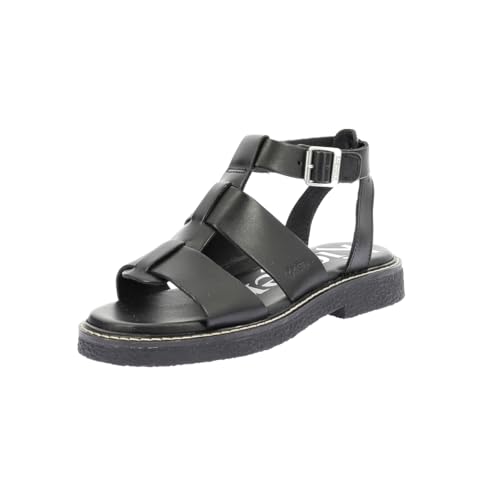 Kickers Damen Kick Lila Flache Sandale, Schwarz, 39 EU von Kickers