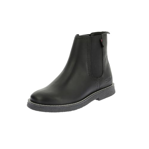 Kickers Damen Kick Lorel Chelsea-Stiefel, Schwarz SEM MAT, 38 EU von Kickers