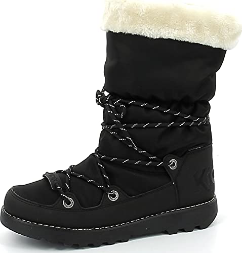 Kickers Damen Kick Neosnow Schneestiefel, Schwarz, 40 EU von Kickers