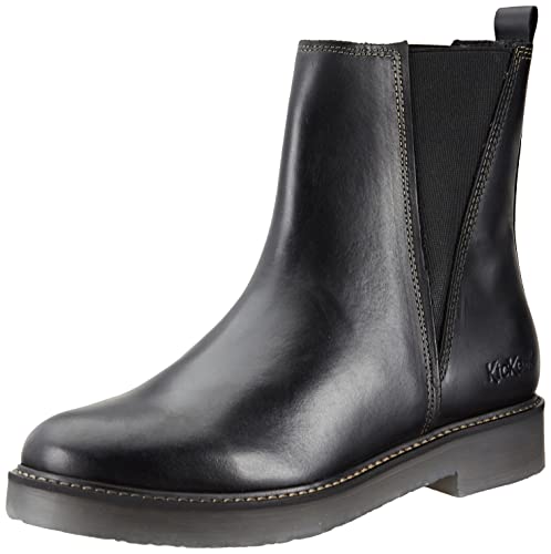 Kickers Damen Kick Oxis Chelsea-Stiefel, Schwarz, 36 EU von Kickers