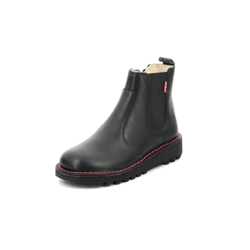 Kickers Damen Kick Yoto Kid Chelsea-Stiefel, Schwarz, 36 EU von Kickers