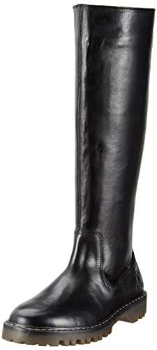 Kickers Damen Kickdeckboot Halblange Stiefel, Schwarz, 36 EU von Kickers