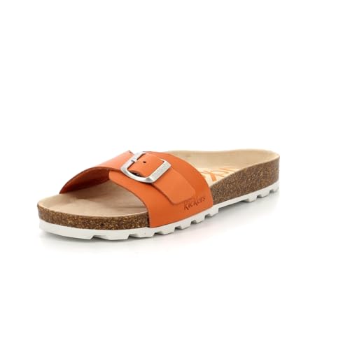 Kickers Damen Tritt Eyra Flipflop, Hellorange, 40 EU von Kickers