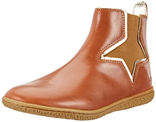 Kickers Damen Vermillon Chelsea-Stiefel, Camel Gold, 35 EU von Kickers