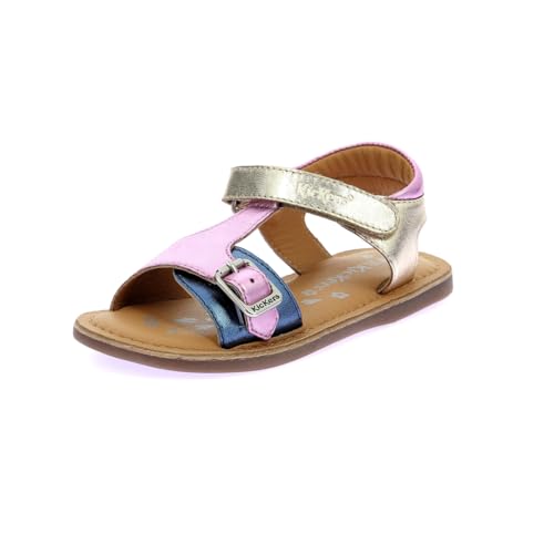 Kickers Diazz Sandale, Blau/Beige, 31 EU von Kickers