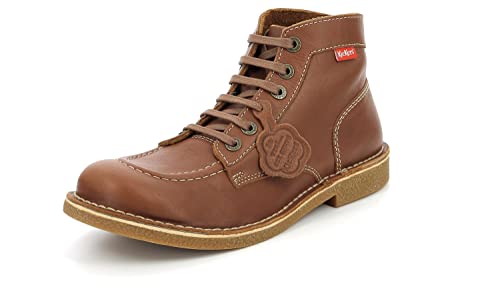 Kickers Herren Kickstoner Klassische Stiefel, Braun Camel Sem Miel Perm 114, 40 EU von Kickers