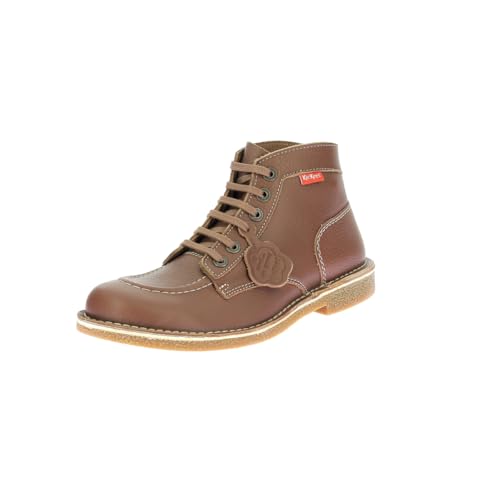 Kickers Herren Kickstoner Klassische Stiefel, Braun Camel Sem Miel Perm 114, 43 EU von Kickers