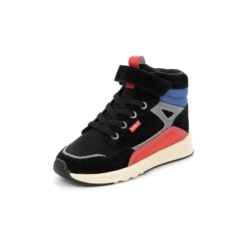 Kickers Herren Kikafar Sneaker, Schwarz/Rot/Blau, 35 EU Kickers Herren Kikafar Sneaker, Schwarz/Rot/Blau, 35 EU von Kickers