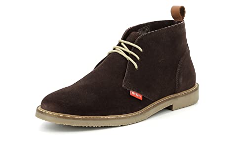 Kickers Herren Tyl Klassische Stiefel, Braun (Marron Fonce Perm 92), 46 EU von Kickers