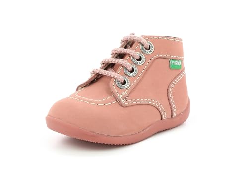 Kickers Jungen BONZIP Stiefel, Pink (Rose Clair Perm 131), 25 EU von Kickers