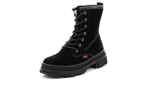 Kickers Jungen Mädchen Kick Goji Stiefelette, Schwarz, 34 EU von Kickers