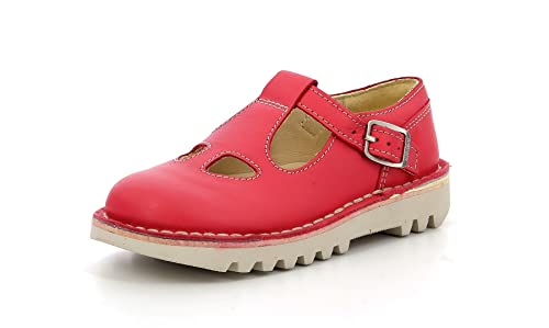 Kickers Jungen Mädchen Kick Mary Jane Halbschuhe, Rose, 24 EU von Kickers