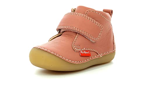 Kickers Unisex Kinder Sabio Stiefel, Pink (Rose Antique Perm 132), 24 EU von Kickers