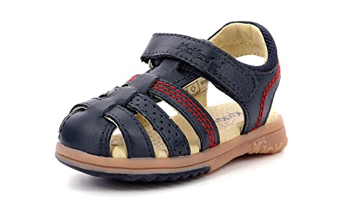 Kickers Platinium Sandalen, Blau (Marine 10), 29 EU von Kickers