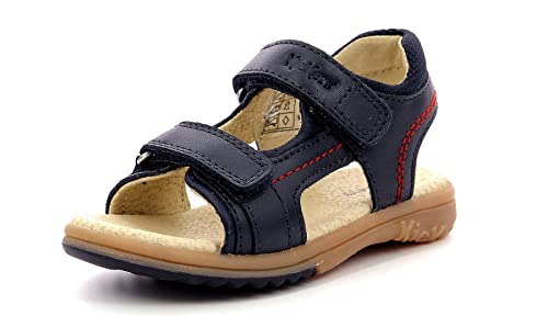 Kickers Platino Sandalen , Jungen, Blau (Marine 10), 26 EU von Kickers