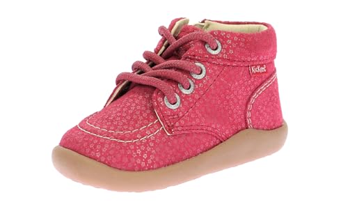 Kickers Jungen Unisex Kinder Kick Freezo Stiefelette, Fuchsia, 26 EU von Kickers