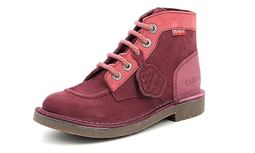 Kickers Jungen Unisex Kinder Kick Kragen Stiefelette, Rosa dreifarbig, 32 EU Kickers Jungen Unisex Kinder Kick Kragen Stiefelette, Rosa dreifarbig, 32 EU von Kickers