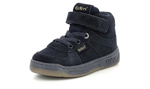 Kickers Jungen Unisex Kinder Kickalien Sneaker, Blu (Marine), 22 EU von Kickers