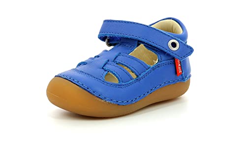 Kickers Jungen Unisex Kinder Sushy Mary Jane Schuh, Blau, 20 EU von Kickers