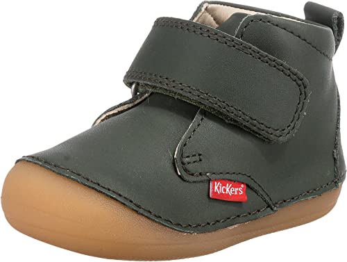 Kickers Jungen Unisex Kinder Sabio Stiefel & Stiefeletten, Khaki, 23 EU von Kickers