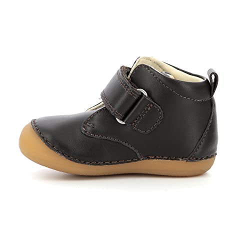 Kickers Jungen Unisex Kinder Sabio Oxford-Schuh, Marrone Marron Fonce, 26 EU von Kickers