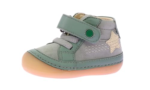 KICKERS Jungen Unisex Kinder Sokistic Stiefelette, VERT Etoile, 20 EU KICKERS Jungen Unisex Kinder Sokistic Stiefelette, VERT Etoile, 20 EU von Kickers