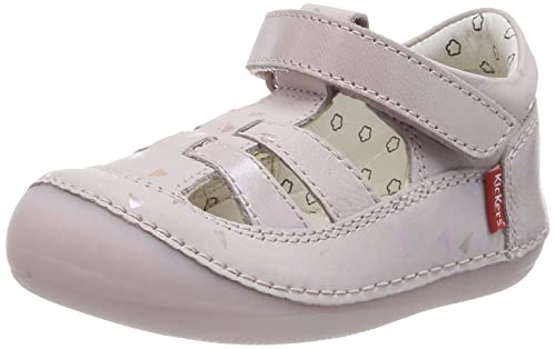 Kickers Jungen Unisex Kinder Sushy Mary Jane Schuh, Rose Clair Plumetis, 23 EU von Kickers
