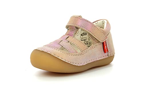 Kickers Jungen Unisex Kinder Sushy Mary Jane Schuh, Rose Rainbow, 21 EU von Kickers