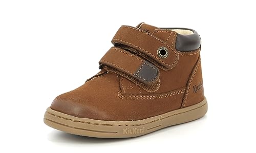 Kickers Jungen Unisex Kinder Tackeasy Oxford-Schuh, Hellbraun, 23 EU von Kickers