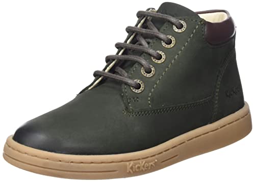 Kickers Jungen Unisex Kinder Tackland Oxford-Schuh, kaki, 20 EU von Kickers