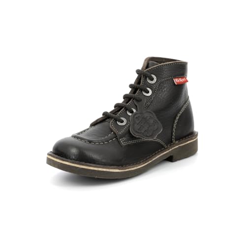 Kickers Kick Col Schlupfstiefel, Braun (Marron Fonce Perm 92), 41 EU von Kickers