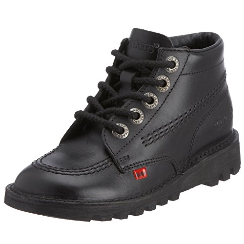 Kickers Kick Hi Y Core, Unisex-Kinder Stiefel, Schwarz (Black), 37 EU von Kickers