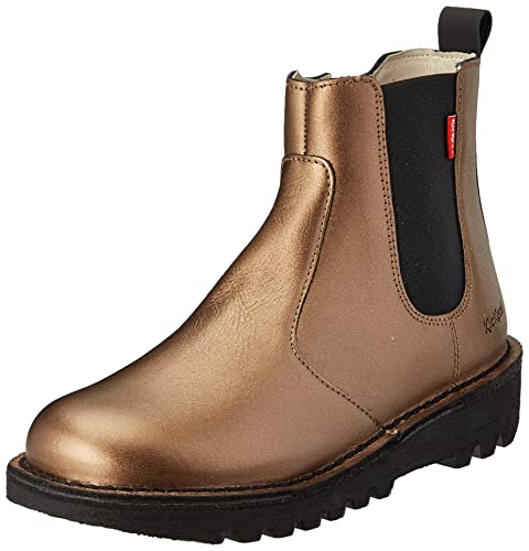 Kickers Kick Yoto Kid Chelsea-Stiefel, Bronze, 32 EU von Kickers