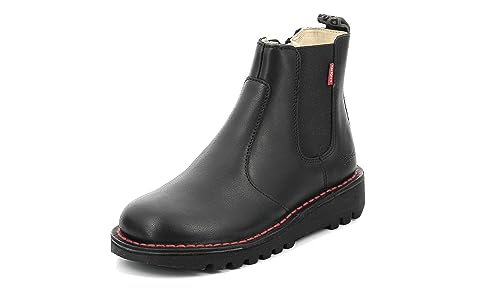 Kickers Kick Yoto Kid Chelsea-Stiefel, Schwarz, 32 EU von Kickers