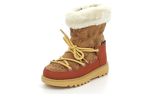 Kickers Kickneosnow Kid Schneestiefel, Camel Rost, 28 EU von Kickers