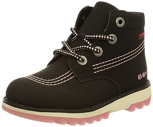 Kickers Kickrally20 Oxford-Schuh, Schwarz/Rosa, 33 EU von Kickers