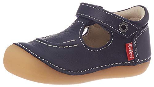 Kickers Salome Sandalen , Unisex Baby, Blau (Marine Foncé 102), 19 EU von Kickers