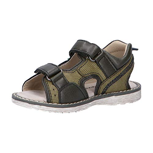 Kickers Sandalen für Junge 694213-10 Pepper 202 KAKI Marine Schuhgröße 26 EU von Kickers