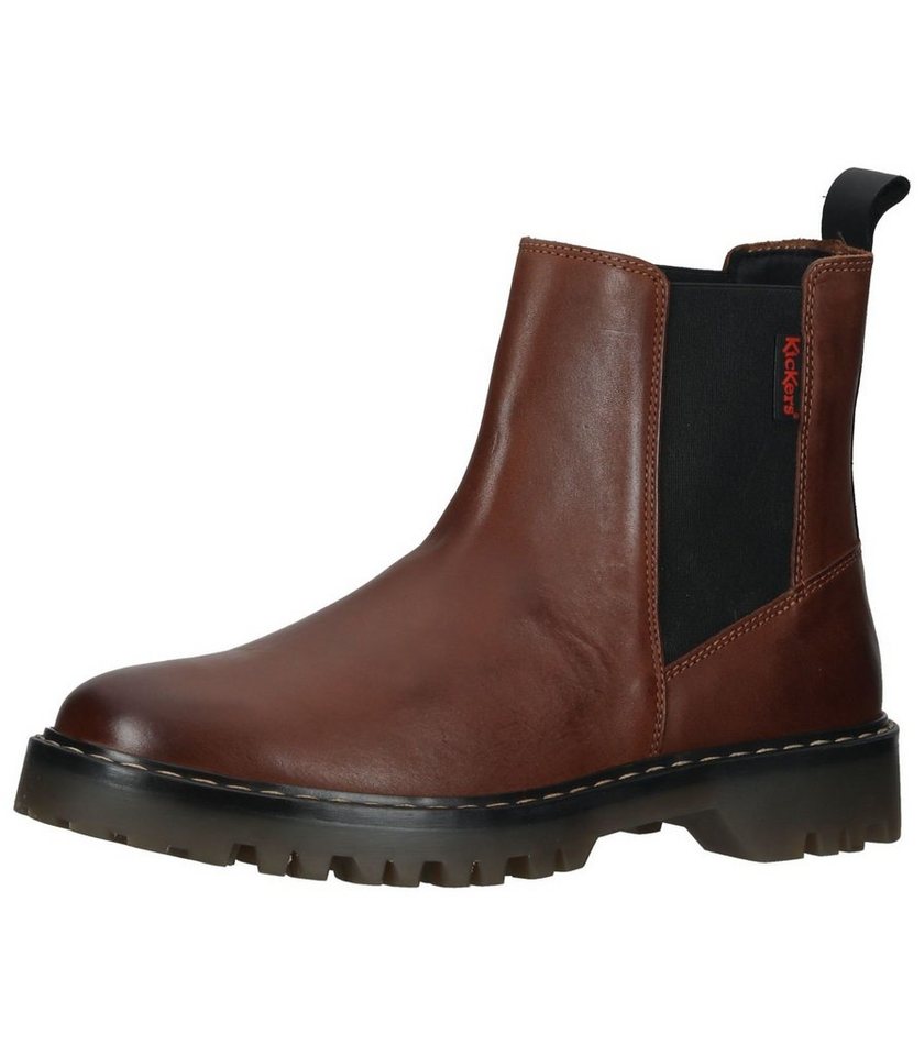Kickers Stiefelette Leder/Textil Stiefelette von Kickers
