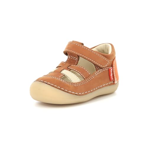 Kickers Unisex Kinder Sushy Mary Jane Schuh, Camel Orange, 26 EU von Kickers