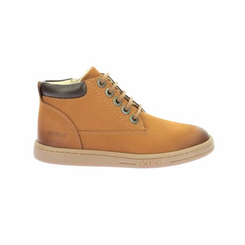 Kickers Unisex Kinder Tackland Oxford-Schuh, Camel Braun, 27 EU Kickers Unisex Kinder Tackland Oxford-Schuh, Camel Braun, 27 EU von Kickers