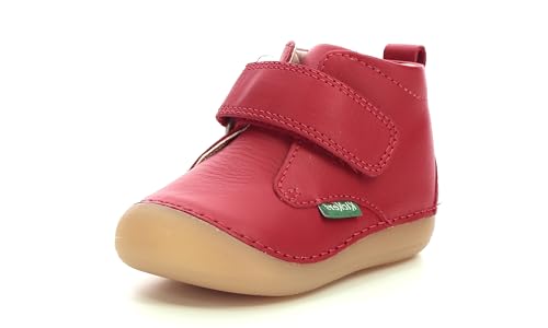 Kickers Jungen Unisex Kinder Sabio Stiefel & Stiefeletten, Rot, 22 EU von Kickers