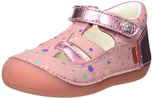 Kickers Unisex Baby Sushy Mary Jane Schuh, Rosa Blossom 13, 26 EU von Kickers