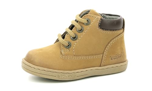 Kickers Jungen Unisex Kinder Tackland Oxford-Schuh, Camel Braun, 23 EU von Kickers