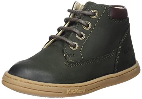 Kickers Unisex Baby Tackland Oxford-Schuh, kaki, 23 EU von Kickers