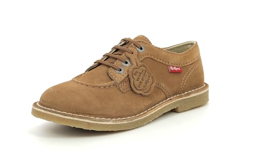 Kickers Unisex Kick Karma Oxford-Schuh, Camel, 42 EU von Kickers