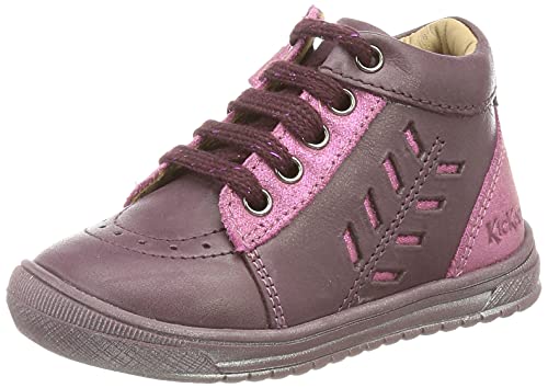 Kickers Unisex Kinder BILBON BB MID Sneaker, Violet Fonce Metalise, 20 EU von Kickers