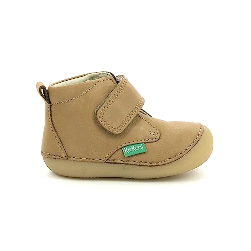 Kickers Unisex Kinder Sabio Stiefel, Camel Clair, 27 EU von Kickers