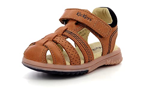 Kickers Platin Sandale, Camel 114, 36 EU von Kickers